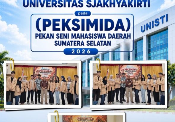 Delegasi Universitas Sjakhyakirti Turut Bersaing di Pekan Seni Mahasiswa Daerah Sumatera Selatan 2026